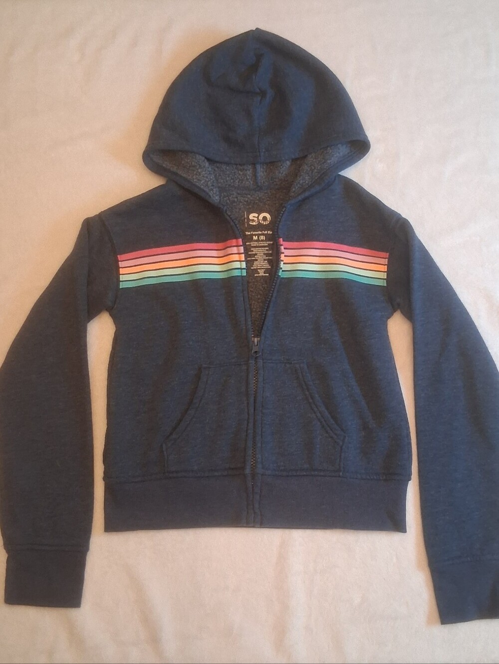 Girls Zipper Hoodie